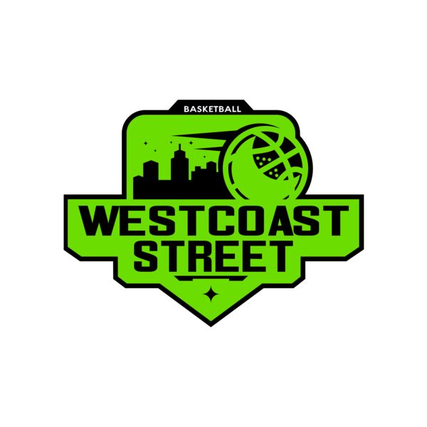 Westcoast Street Basketball logo template Miniaturansicht