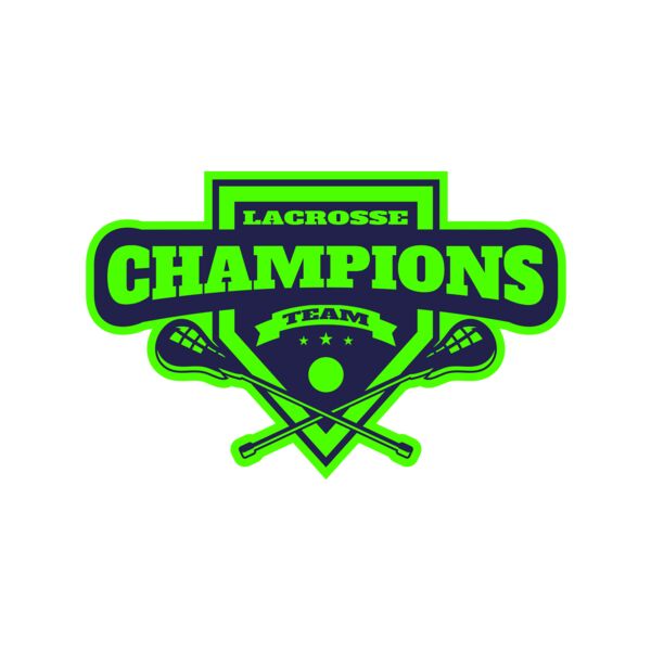 Champions Lacrosse Team Logo Template	 Miniaturansicht