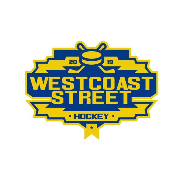 West Coast Street Hockey logo template Miniaturansicht