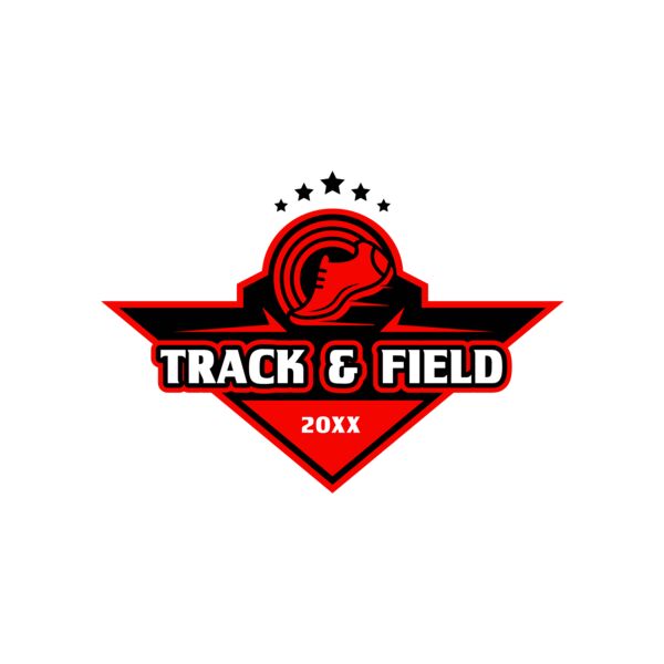 Track & Field Team Logo 07 Miniaturansicht