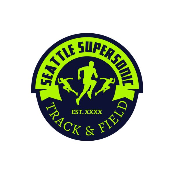 Track & Field Team Logo 10 Miniaturansicht