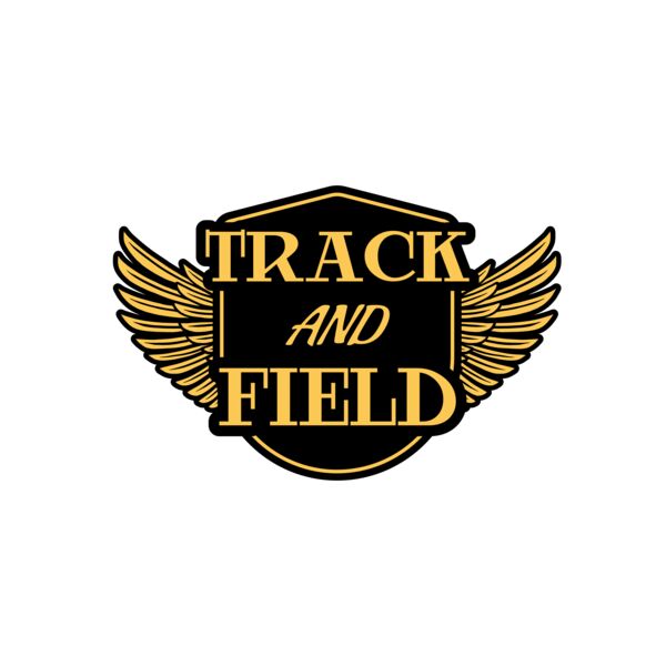 Track & Field Team Logo 13 Miniaturansicht