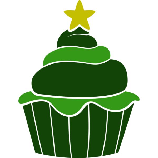 Christmas Tree Cupcake Miniaturansicht