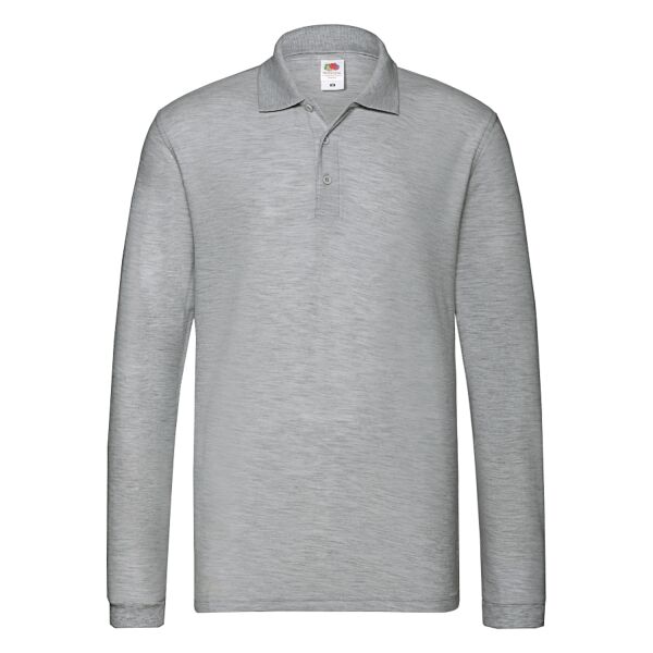 Premium Long Sleeve Poloshirt | Fruit of the Loom Miniaturansicht