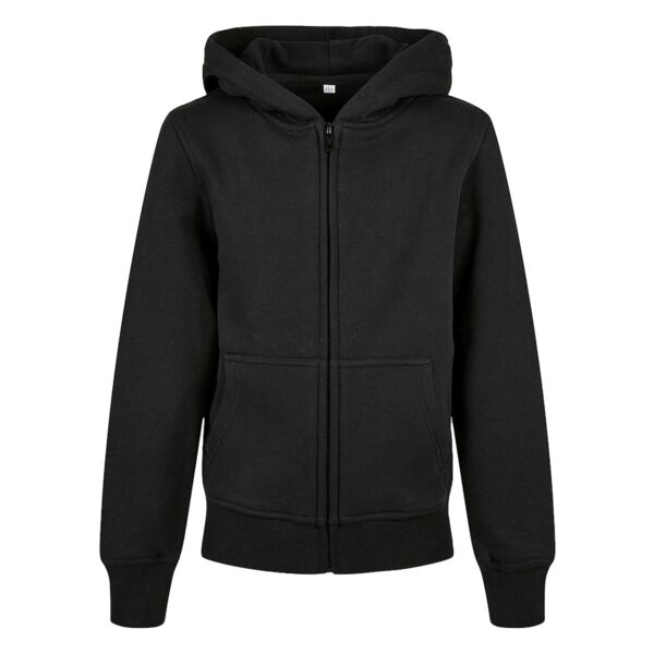 Kids´ Organic Basic Zip Hoody Kapuzensweatjacke | Build Your Brand Miniaturansicht