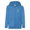 Classic Hooded Sweatshirt Jacket Kids | Fruit of the Loom Miniaturansicht