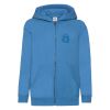 Classic Hooded Sweatshirt Jacket Kids | Fruit of the Loom Miniaturansicht