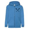 Classic Hooded Sweatshirt Jacket Kids | Fruit of the Loom Miniaturansicht