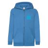 Classic Hooded Sweatshirt Jacket Kids | Fruit of the Loom Miniaturansicht