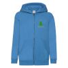 Classic Hooded Sweatshirt Jacket Kids | Fruit of the Loom Miniaturansicht