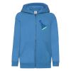 Classic Hooded Sweatshirt Jacket Kids | Fruit of the Loom Miniaturansicht