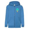 Classic Hooded Sweatshirt Jacket Kids | Fruit of the Loom Miniaturansicht