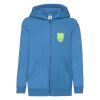 Classic Hooded Sweatshirt Jacket Kids | Fruit of the Loom Miniaturansicht