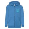Classic Hooded Sweatshirt Jacket Kids | Fruit of the Loom Miniaturansicht