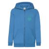 Classic Hooded Sweatshirt Jacket Kids | Fruit of the Loom Miniaturansicht
