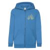 Classic Hooded Sweatshirt Jacket Kids | Fruit of the Loom Miniaturansicht