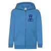 Classic Hooded Sweatshirt Jacket Kids | Fruit of the Loom Miniaturansicht