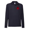 Long Sleeve 65/35 Poloshirt Kids | Fruit of the Loom Miniaturansicht