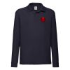 Long Sleeve 65/35 Poloshirt Kids | Fruit of the Loom Miniaturansicht
