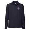 Long Sleeve 65/35 Poloshirt Kids | Fruit of the Loom Miniaturansicht