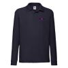 Long Sleeve 65/35 Poloshirt Kids | Fruit of the Loom Miniaturansicht