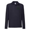 Long Sleeve 65/35 Poloshirt Kids | Fruit of the Loom Miniaturansicht