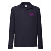 Long Sleeve 65/35 Poloshirt Kids | Fruit of the Loom Miniaturansicht