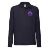 Long Sleeve 65/35 Poloshirt Kids | Fruit of the Loom Miniaturansicht