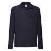 Long Sleeve 65/35 Poloshirt Kids | Fruit of the Loom Miniaturansicht