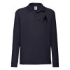 Long Sleeve 65/35 Poloshirt Kids | Fruit of the Loom Miniaturansicht