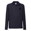 Long Sleeve 65/35 Poloshirt Kids | Fruit of the Loom Miniaturansicht