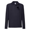 Long Sleeve 65/35 Poloshirt Kids | Fruit of the Loom Miniaturansicht