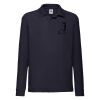 Long Sleeve 65/35 Poloshirt Kids | Fruit of the Loom Miniaturansicht