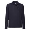 Long Sleeve 65/35 Poloshirt Kids | Fruit of the Loom Miniaturansicht