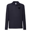 Long Sleeve 65/35 Poloshirt Kids | Fruit of the Loom Miniaturansicht