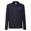 Long Sleeve 65/35 Poloshirt Kids | Fruit of the Loom Miniaturansicht