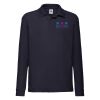 Long Sleeve 65/35 Poloshirt Kids | Fruit of the Loom Miniaturansicht