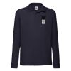 Long Sleeve 65/35 Poloshirt Kids | Fruit of the Loom Miniaturansicht