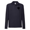 Long Sleeve 65/35 Poloshirt Kids | Fruit of the Loom Miniaturansicht
