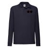 Long Sleeve 65/35 Poloshirt Kids | Fruit of the Loom Miniaturansicht