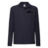 Long Sleeve 65/35 Poloshirt Kids | Fruit of the Loom Miniaturansicht