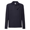Long Sleeve 65/35 Poloshirt Kids | Fruit of the Loom Miniaturansicht