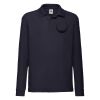 Long Sleeve 65/35 Poloshirt Kids | Fruit of the Loom Miniaturansicht