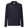 Long Sleeve 65/35 Poloshirt Kids | Fruit of the Loom Miniaturansicht