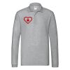 Premium Long Sleeve Poloshirt | Fruit of the Loom Miniaturansicht